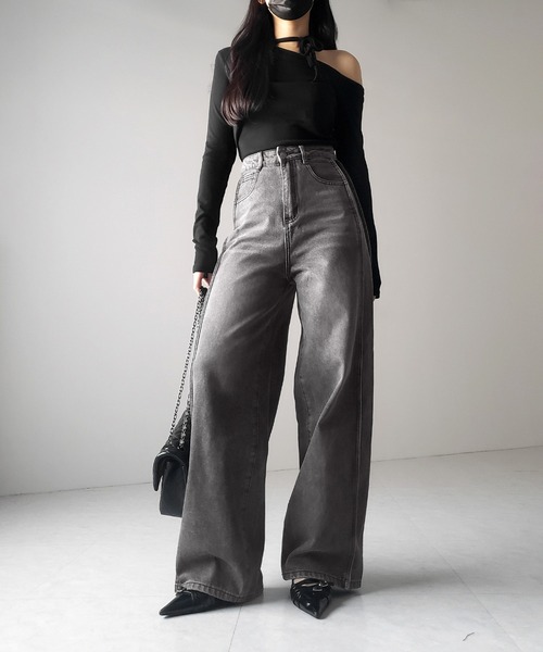 me+em select（ミームセレクト） ジーンズ デニム デニムパンツ