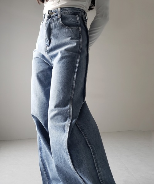 me+em select（ミームセレクト） ジーンズ デニム デニムパンツ