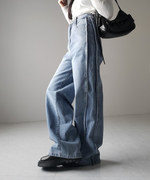 me+em select（ミームセレクト） ジーンズ デニム デニムパンツ