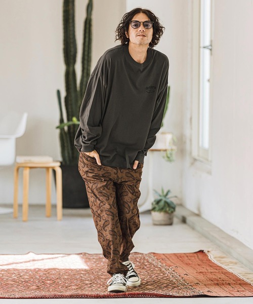 CAMBIO（カンビオ） tシャツ mlt4921- OuroborosプリントロンT メンズ