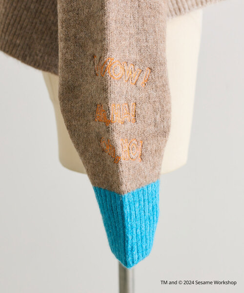 ear PAPILLONNER（イア パピヨネ） カーディガン 「SESAME STREET