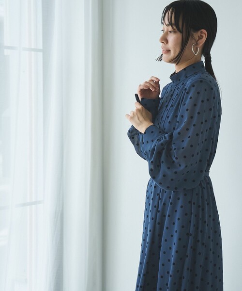 RONEL ワンピース シアードットドレス : ZOZOTOWN Yahoo!店