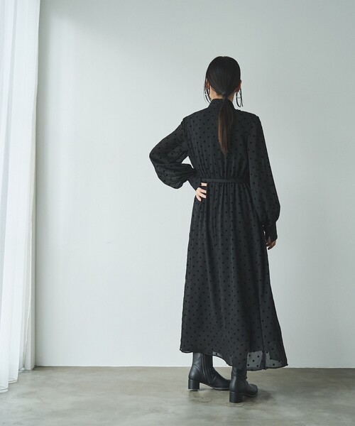 RONEL ワンピース シアードットドレス : ZOZOTOWN Yahoo!店 - 通販