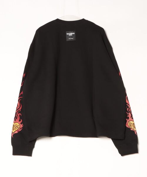 tシャツ BURNING(バーニング) クルーネック ビッグシルエット