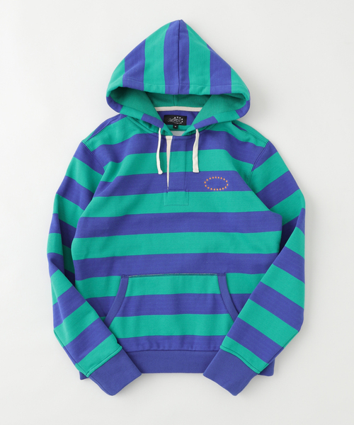 AFB BORDER HOODIEパーカー　L AFB パーカー AFB/エーエフビー/BORDER HOODIE メンズ