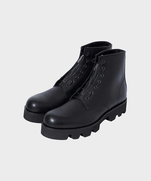 美品✨JUNYA WATANABE コムデギャルソン　ブーツ　レザー　チャンキー JUNYA WATANABE COMME des GARCONS MAN PINK （ジュンヤワタナベ