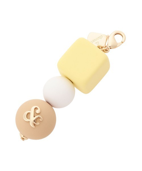 & chouette キーホルダー カラービーズ ファスナートップ : ZOZOTOWN