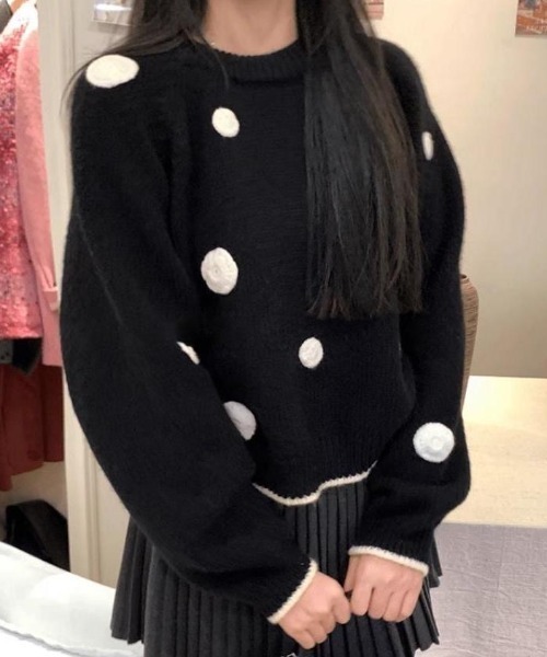 Bott ttt ブラック ケーブルニット セーター 激レア 完売品 美品 Bott ttt ブラック ケーブルニット セーター 激レア 完売品 美品