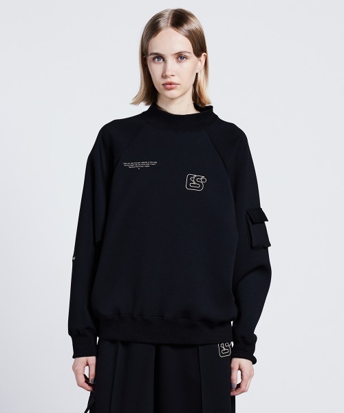 tシャツ ダンボールラグランデザイントップス レディース