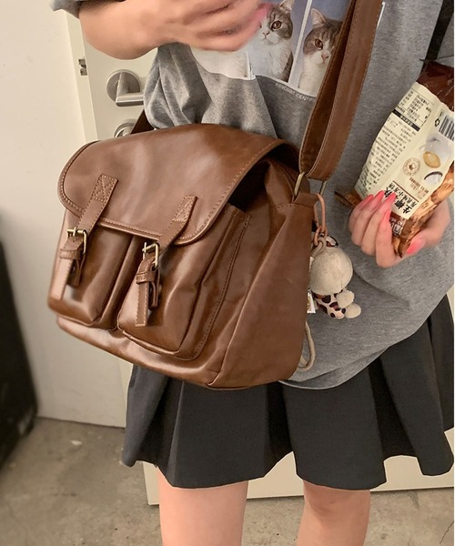 [7/24]60%off Leaves 牛革 ショルダーバッグ Foglia(フォーリア) Leaves革鞄店 オンラインストア- スリムな牛革