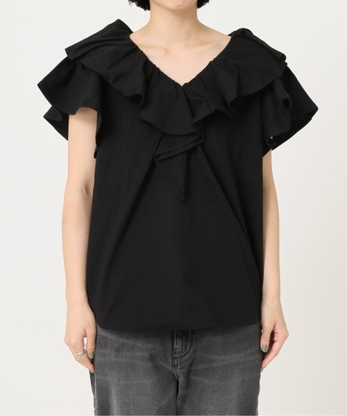 「JOURNAL STANDARD relume」 半袖Tシャツ FREE ブラック レディース JOURNAL STANDARD relume 「JOURNAL relume」 半袖カットソー