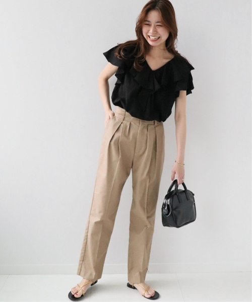 「JOURNAL STANDARD relume」 半袖Tシャツ FREE ブラック レディース JOURNAL STANDARD relume 「JOURNAL relume」 半袖カットソー