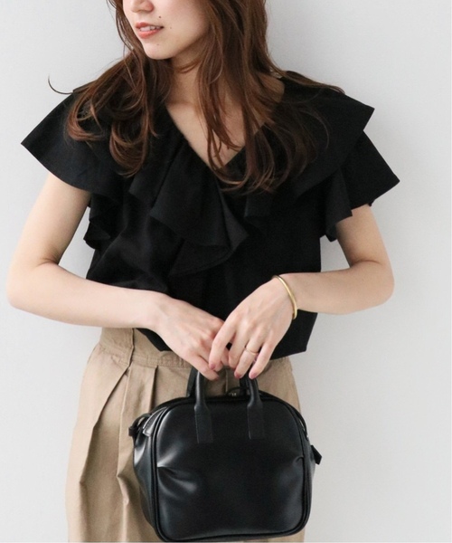 「JOURNAL STANDARD relume」 半袖Tシャツ FREE ブラック レディース JOURNAL STANDARD relume 「JOURNAL relume」 半袖カットソー