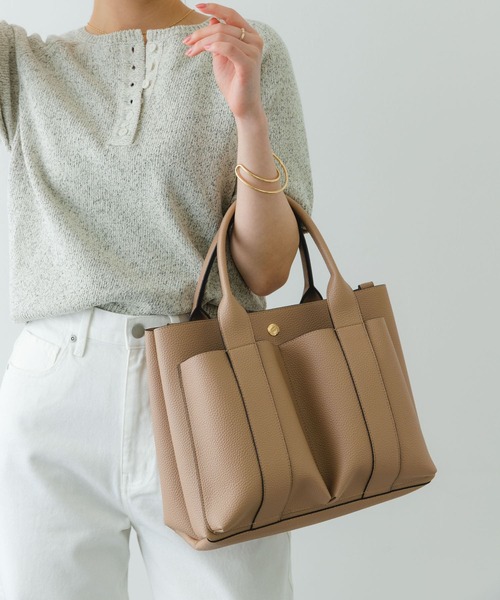【NEW限定品】 SKO RODE トートバッグ レディース ダブルポケットトートバッグ バッグ