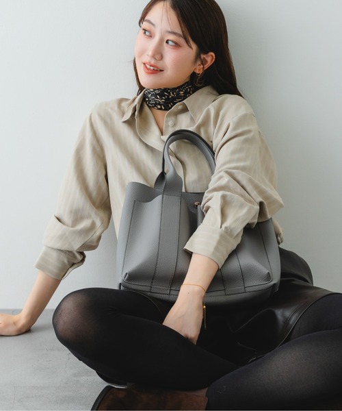 RODE SKO トートバッグ ダブルポケットトートバッグ レディース