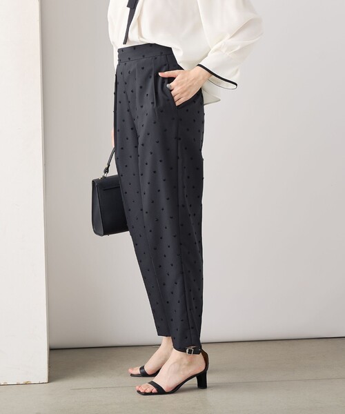 2点セット NOLLEY'S パンツ 「セットアップ対応」ウォッシャブルドットツッ