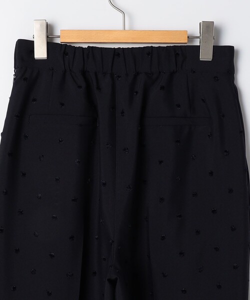 NOLLEY'S パンツ 「セットアップ対応」ウォッシャブルドットツッ