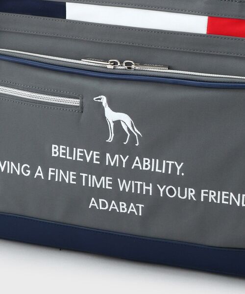 adabat（アダバット） ボストンバッグ 「新レーベル ADABAT NAVY