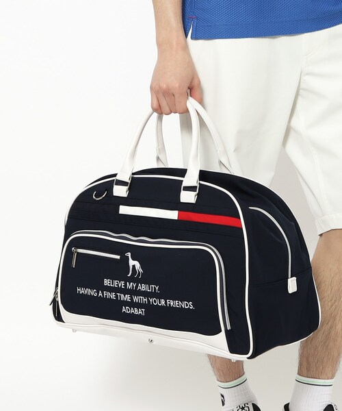 adabat（アダバット） ボストンバッグ 「新レーベル ADABAT NAVY