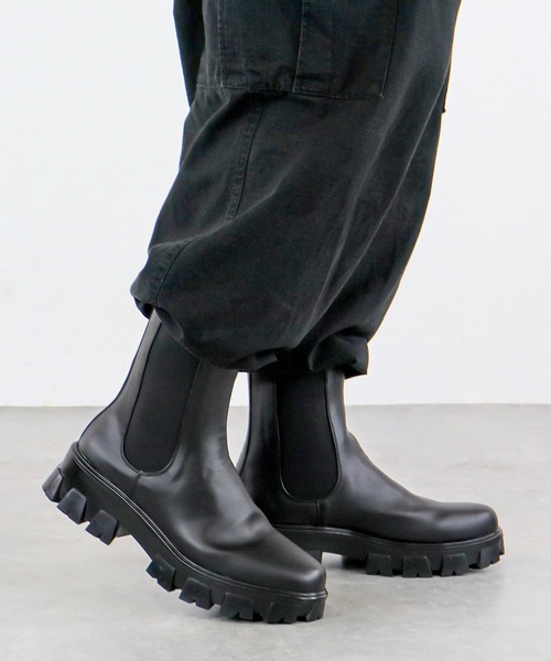 HUNTER ブーツ　メンズ　未使用 LOVEHUNTER（ラブハンター） ブーツ 40 ブラック メンズ : ZOZOTOWN