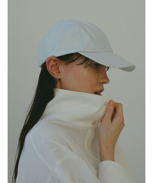 SHILKY CAP （ベージュ）エレンディーク　ELENDEEK ELENDEEK キャップ 帽子 シルキーキャップ レディース