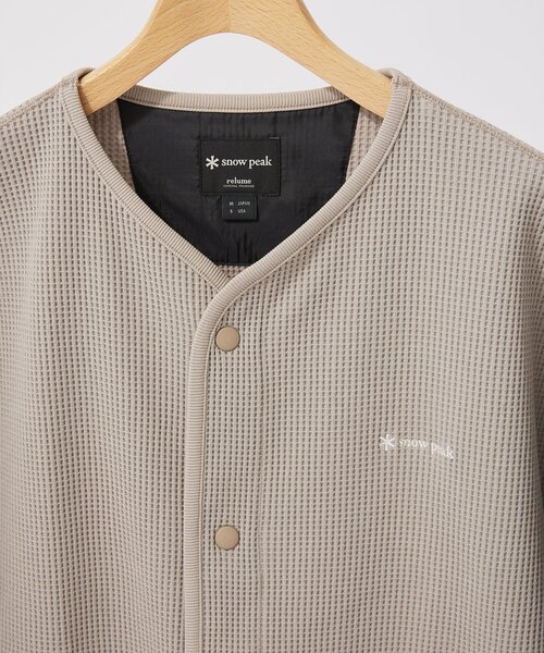 SnowPeak × JOURNALSTANDARDrelume別注カーディガン JOURNAL STANDARD relume カーディガン SNOWPEAK / スノーピーク
