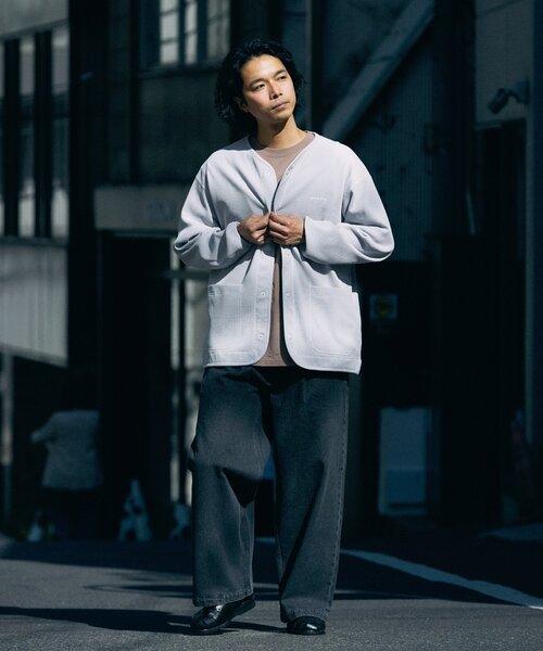 PEAK / スノーピーク 別注 ドライ ワッフル カーディガン L新品 Snow Peak（スノーピーク）の「【SNOWPEAK / スノーピーク】別注