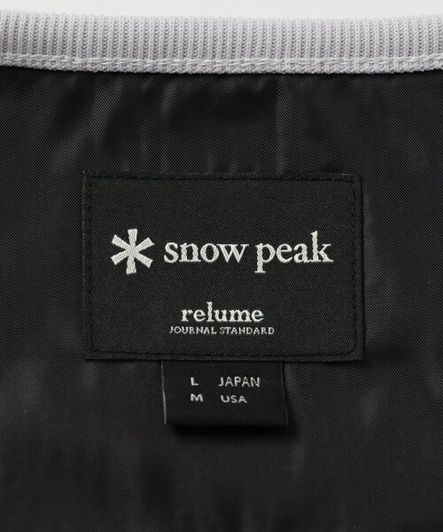 Snowpeak ジャーナルスタンダード　インサレーションカーディガン　L オンライン限定】Flexible Insulated Cardigan L Grey(EC-SW