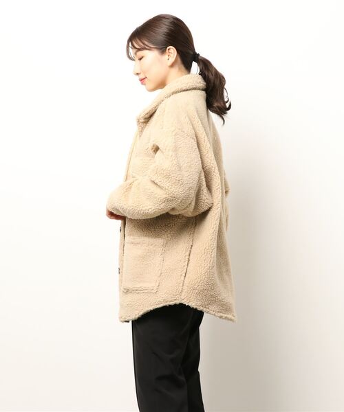 「Bling Leads」 ジャケット X-LARGE ベージュ レディース_画像2