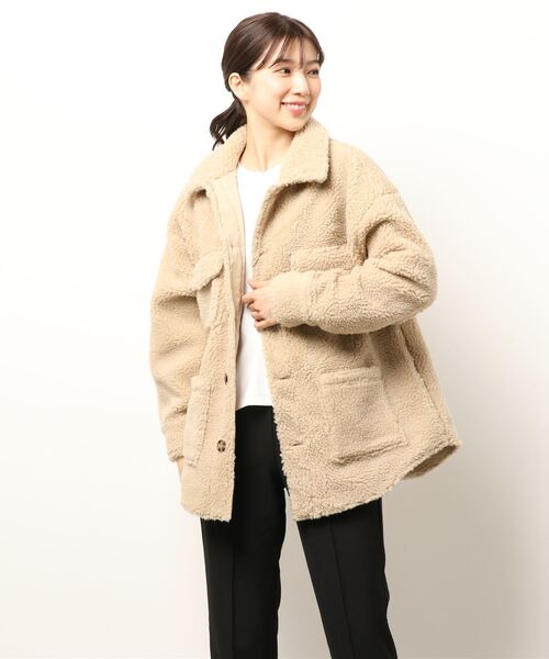 「Bling Leads」 ジャケット X-LARGE ベージュ レディース_画像6