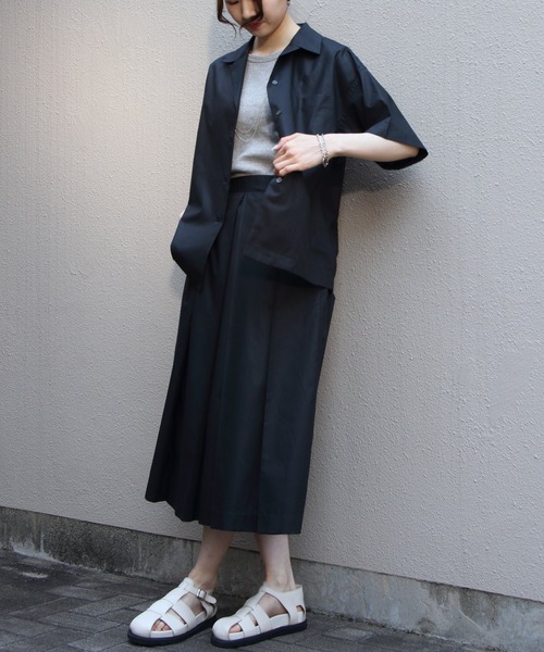 THE SHINZONE ブラウス シャツ SHINZONE/シンゾーン オープンカラー  