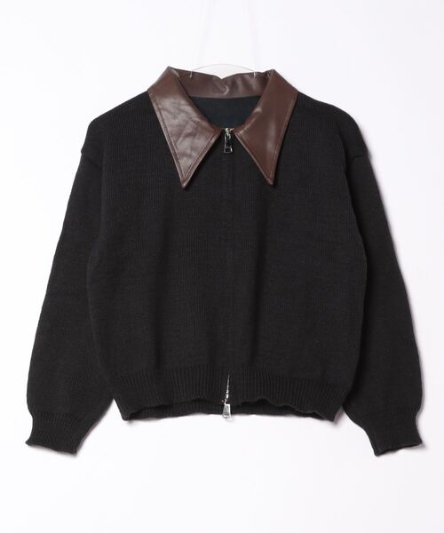 「LADY LIKE」 ニットカーディガン M ブラック レディース_画像5