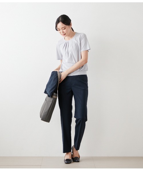 NEWYORKER tシャツ 「接触冷感」トリアセ強撚スムース フロント