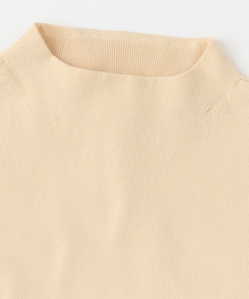 ニット セーター unfil　bottle-neck sweater レディース unfil (アンフィル) stretch organic cotton bottle-neck