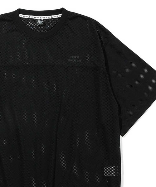 新品　今季　POLER MESH BAGGY S/S POLeR POLER MESH BAGGY S/S メンズ レディース : ZOZOTOWN