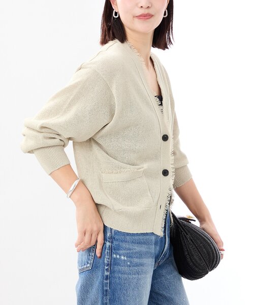 未使用 VERMEIL par iena テープヤーンニット スプラッシュテープヤーンニット（ニット／セーター）｜VERMEIL