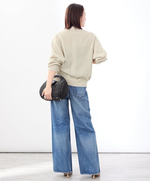 VERMEIL par iena カーディガン ペーパーテープヤーン カーデ