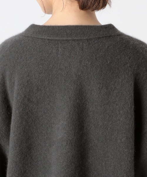 「SLOBE IENA」 ニットカーディガン FREE グレー レディース_画像5