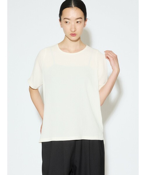 tシャツ MIDIUMISOLID for Ladies ハーフスリーブプルオーバー レディース