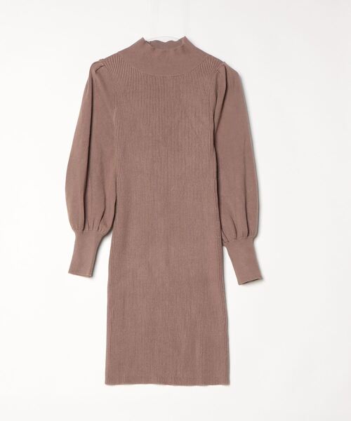 rienda（リエンダ） ニットワンピース SMALL ブラウン レディース