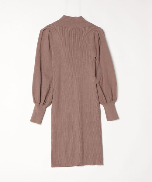 rienda（リエンダ） ニットワンピース SMALL ブラウン レディース