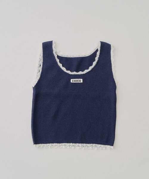 タンクトップ ノースリーブ SLEEVELESS KNIT TANK レディース ESLOW タンクトップ ノースリーブ ESLOW/エスロー COMBINATION