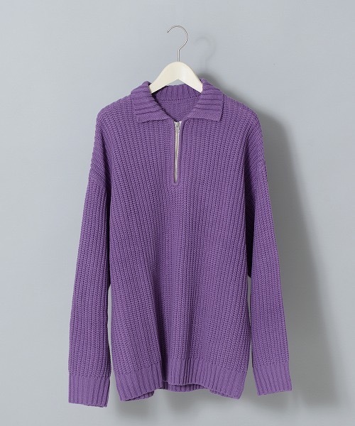 「Revo.」 長袖ニット LARGE アイボリー メンズ_画像6