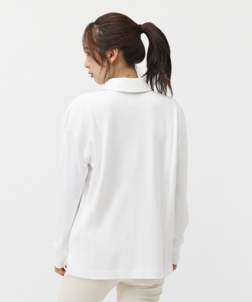 マルボン✖️Nike ポロシャツ ホワイト　Lサイズ NIKE（ナイキ） ポロシャツ ポロ NSW ESSNTL OS L/S ポロ OPP