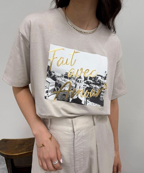 fredy emue Amour PHOTO Tシャツ FREDY & GLOSTER｜Amour PHOTO Tシャツ | Rakuten Fashion(楽天