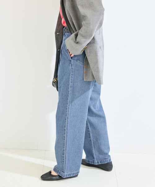 B.C STOCK DU JOUR ワイドレッグデニム 36 B.C STOCK DU JOUR ワイドレッグデニム 36 - メルカリ