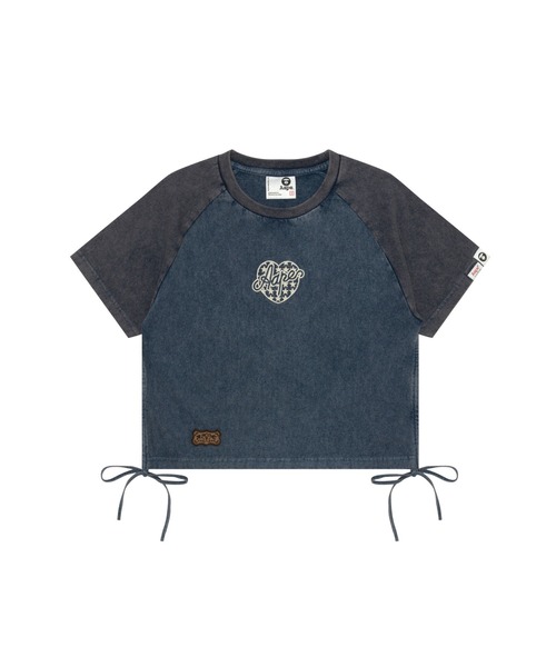 tシャツ AAPE RAGLAN SLEEVE TEE レディース