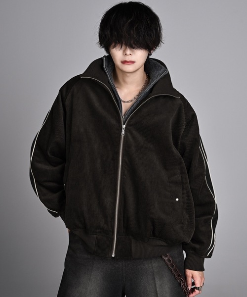 ADRER（アドラー） ジップアップブルゾン X-SMALL ブラウン メンズ