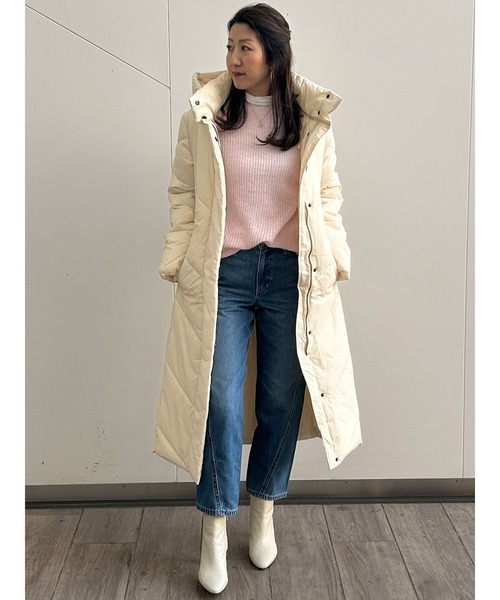 「BANANA REPUBLIC FACTORY STORE」 長袖ニット M ホワイト レディース_画像9