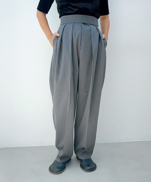 y/m 「y/m」 パンツ FREE グレー系その他2 レディース